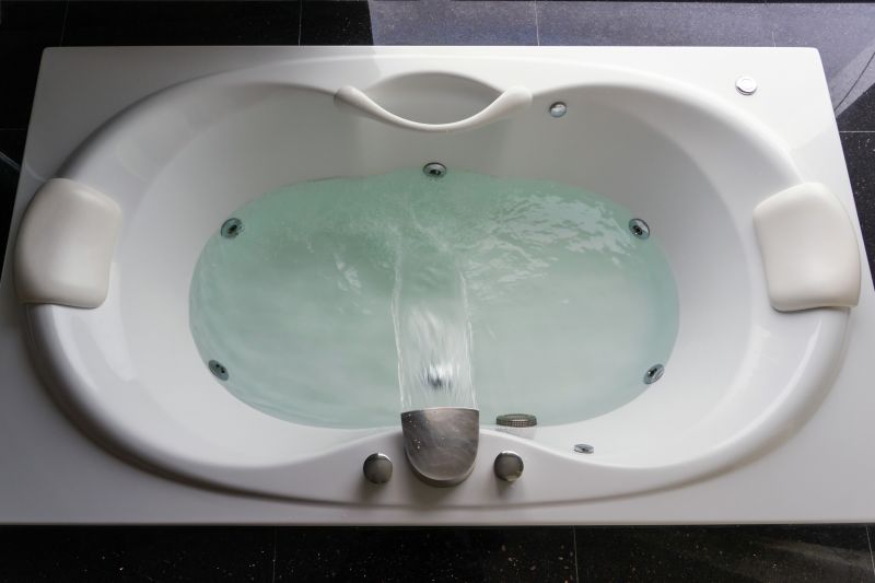 Jetted Tub with LED Lighting